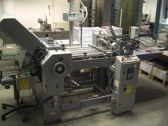 Used STAHLFolder pocket folding T 52244FT SA 1996