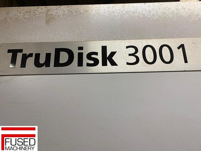 Used 2015 – TRUMPF TRULASER 1030 FIBER LASER 3KW