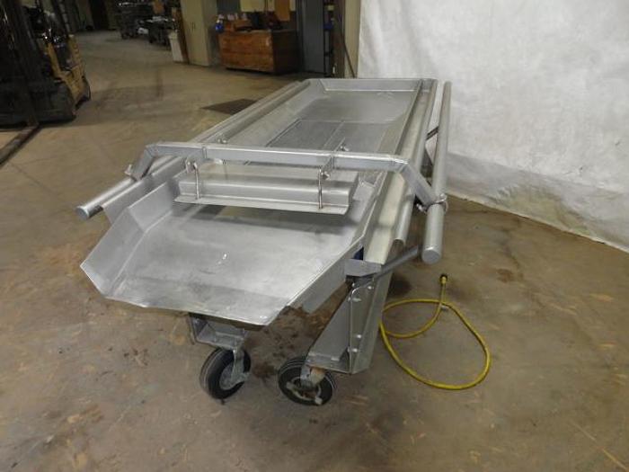 Used Key Technologies Vibratory Conveyor; 24" x 8', Md#412868