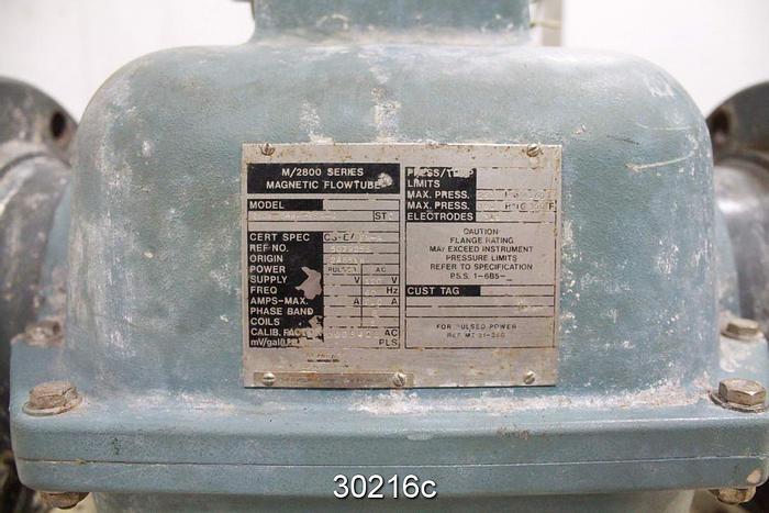 Used Foxboro 2806-SABA-TSA-G Foxboro 6" Magnetic Flow Tube #30216