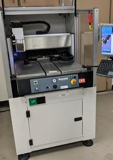 Used ASYMTEK S-820 Spectrum batch underfill / glue dispenser, heated table