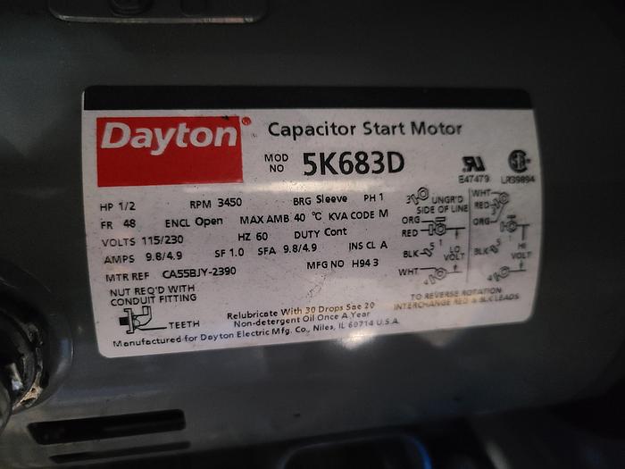 Used Torit Half Horse Power Dust Collector