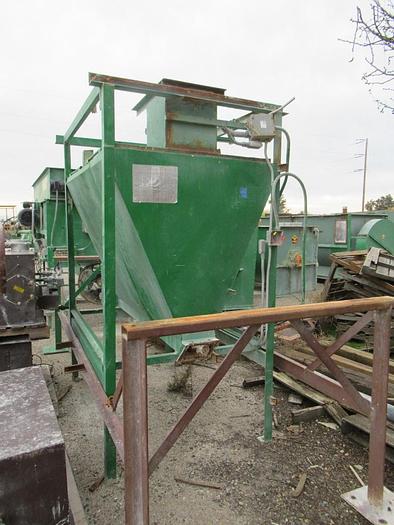 Used Mixer, Ribbon, 75 CF, C/St, Scott, Hopper, Dust Collector, #S741694