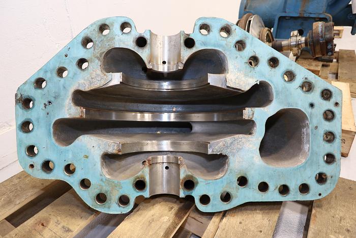 Used Goulds 3316 6x8x17 Two-Stage Split Case Pump, CF8M Casing #42757