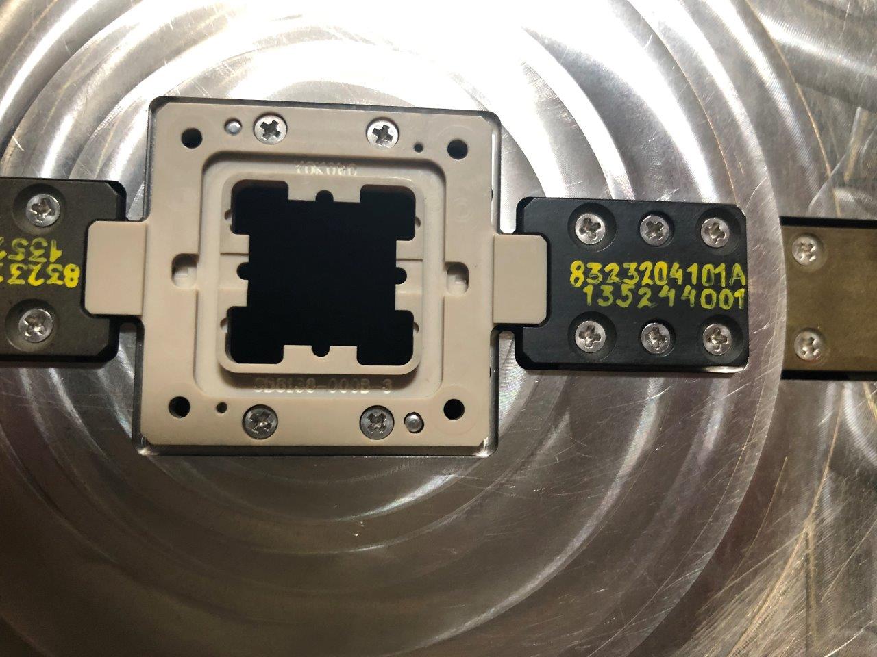 Used Delta Edge DE8000 S-FPB 361 CSBGA 16x16x1.40 Test Handler Kit