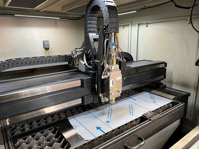 Used 2016 4,000 Watt IPG LaserCube CNC Fiber Laser