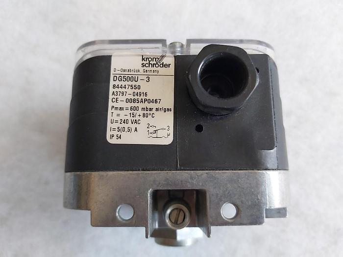 Gebraucht Druckschalter, DG500U-3, Krom & Schroeder,  gebraucht