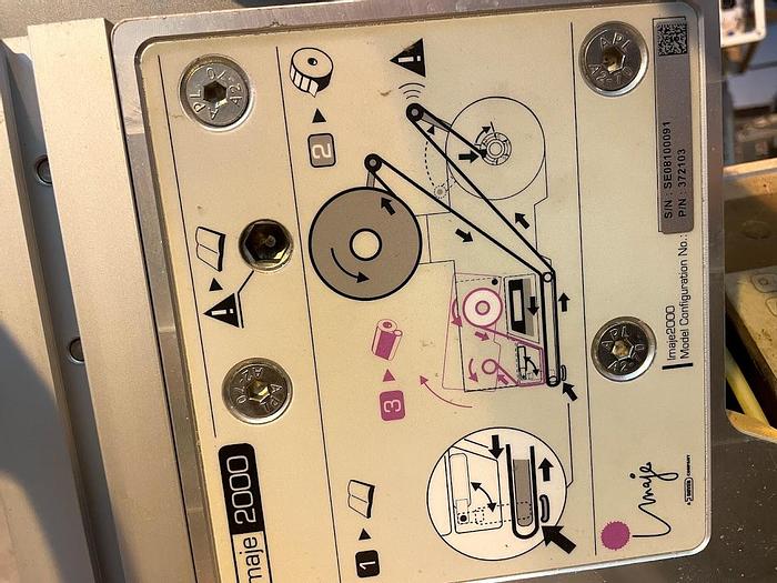 Used Markem Imaje 2000 print and apply labeller