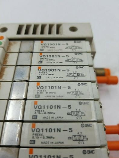 Used SMC VQ1301N-5 PLUG IN SOLENOID