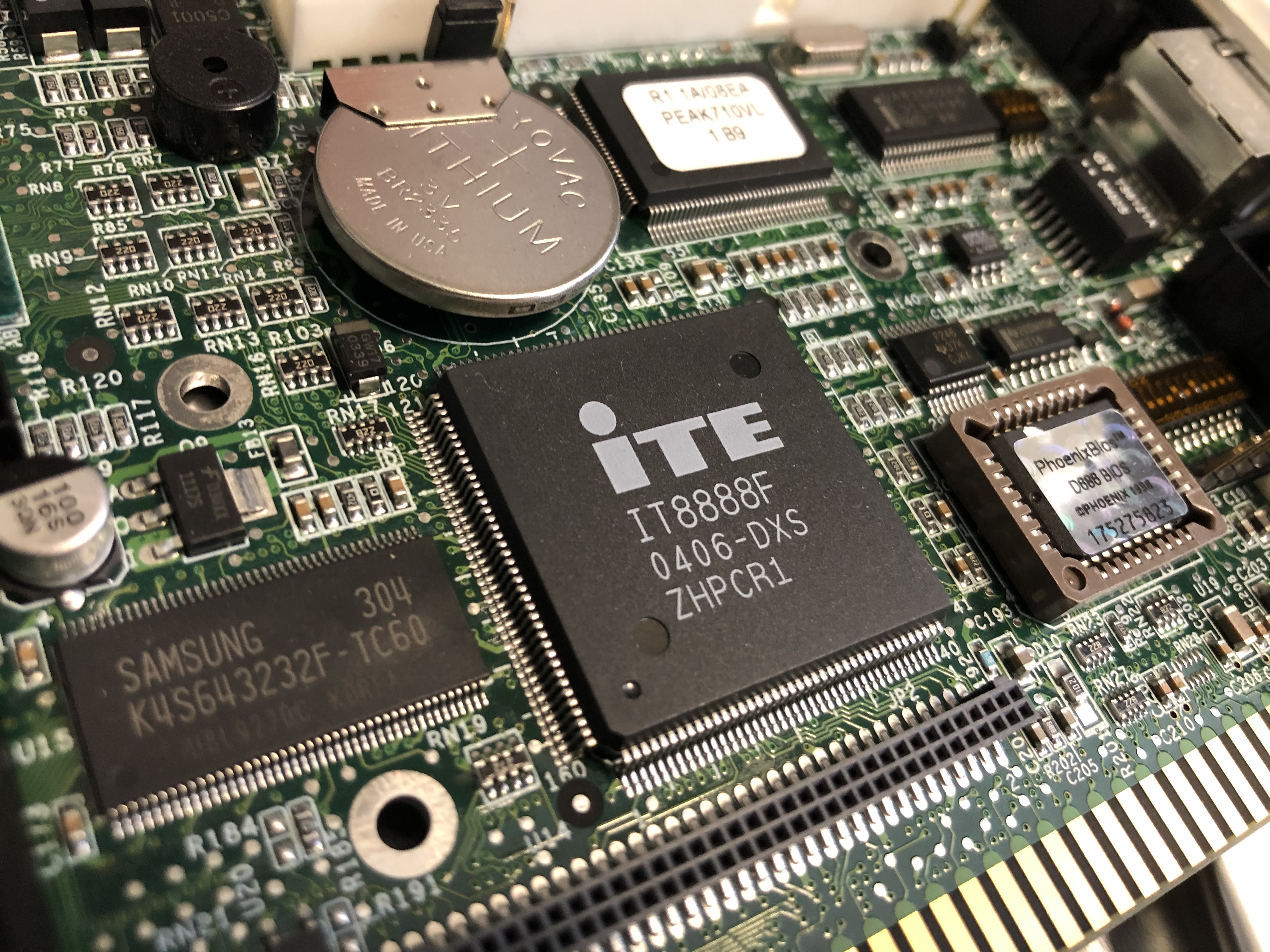 peak710 rev: b 4bp00710b1 Mother Board