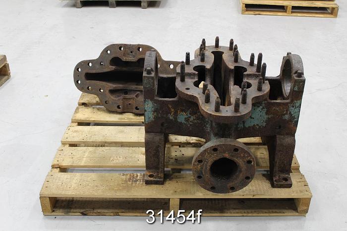 Used Goulds 3405 Split Case Pump, 4x6x17 #31454