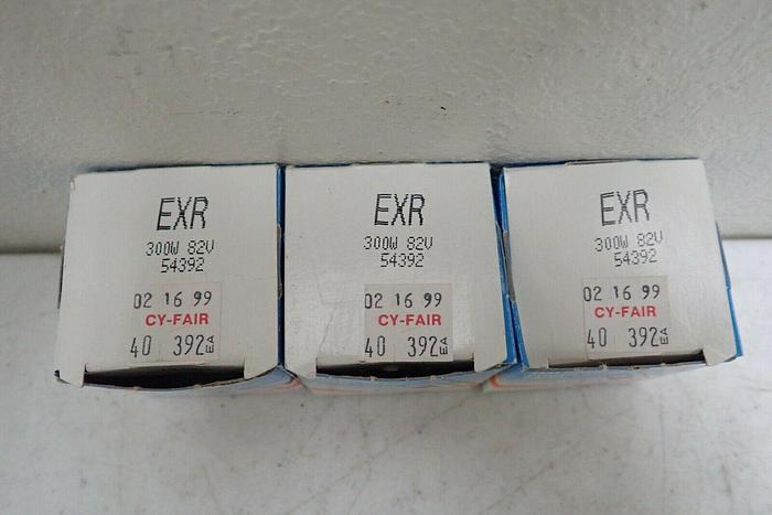 Used Lot of 3 Osram Halogen Photo Optic Lamp Bulbs