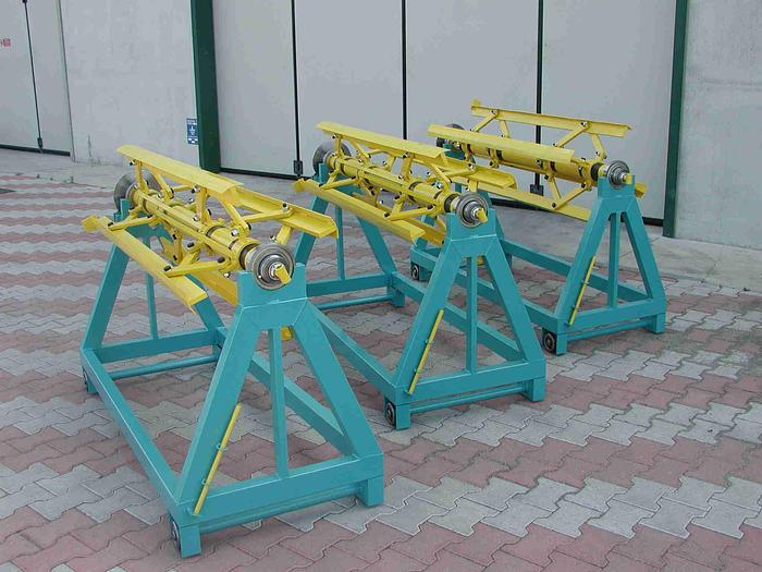 New F&P 1-5ton Undriven Decoilers #3230/.1/.3