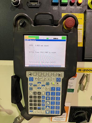 Used FANUC R2000iB/210F WITH R30iA CONTROLLER, CLEANED AND TESTED