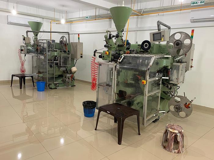 (2) IMA C21 TEABAG MACHINES
