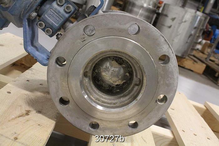 Used Jamesbury MBD400CAGAS6SATTTBA 4" Control Ball Valve #30727