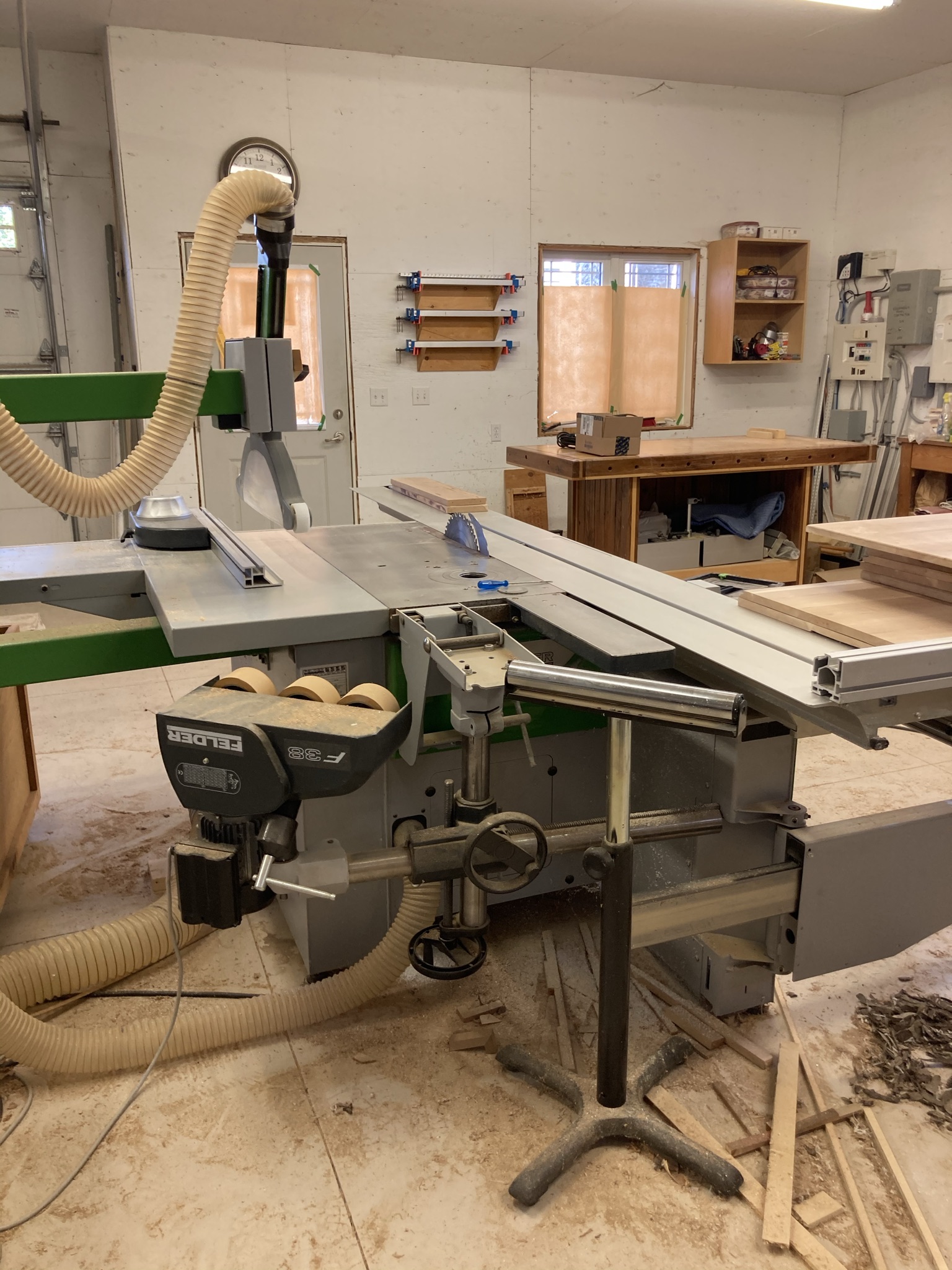 Used Felder KF700S Sliding Table Saw