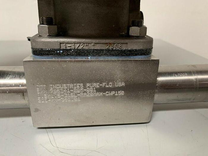 Used 3 ITT Pure-Flo 1.5" A217 Diaphragm Actuators & 2 1" A290 Diaphragm Actuators