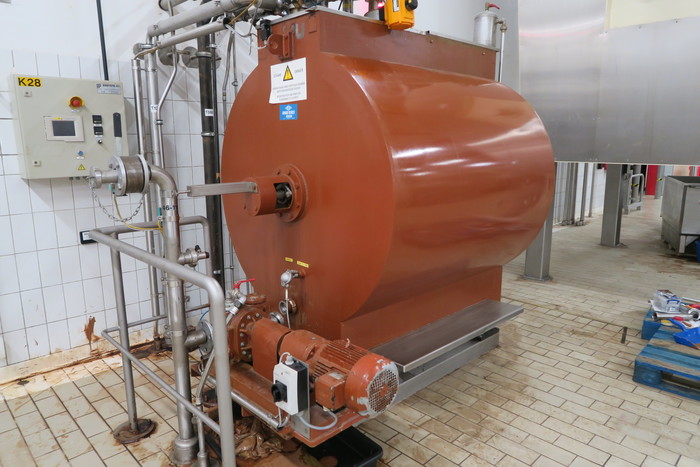 Used ARMAND DEPREST 1000kg MIXING TANK