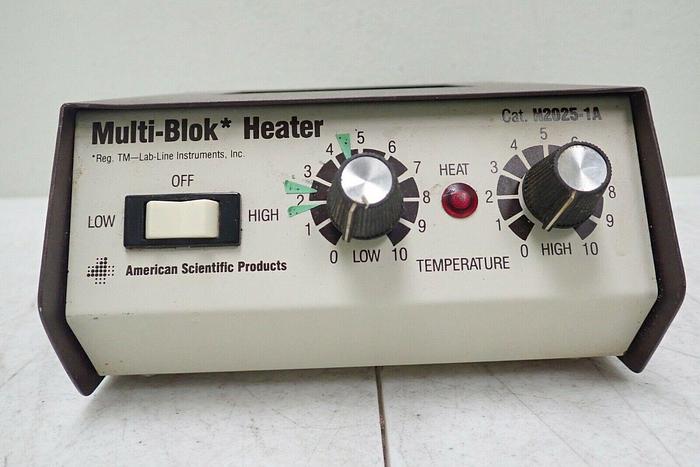 Used American Scientific Lab-Line Model H2025-1A Multi-Blok Heater