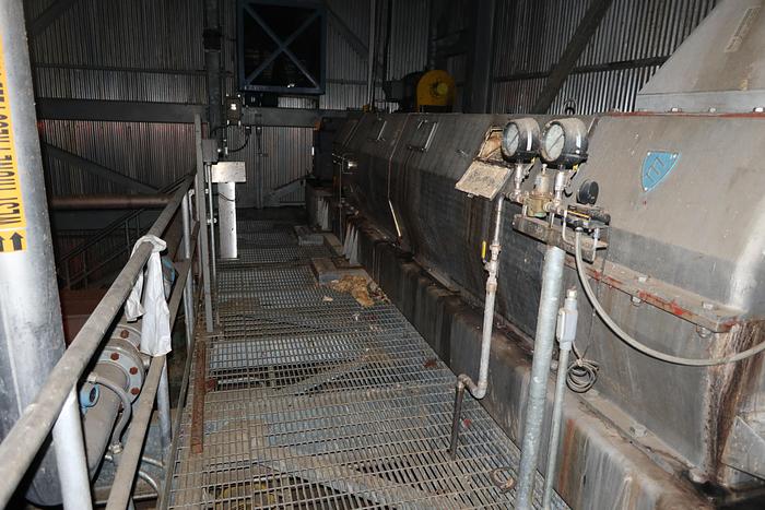 Used Thune Kvaerner SP-70L Dewatering Screw Press #44083