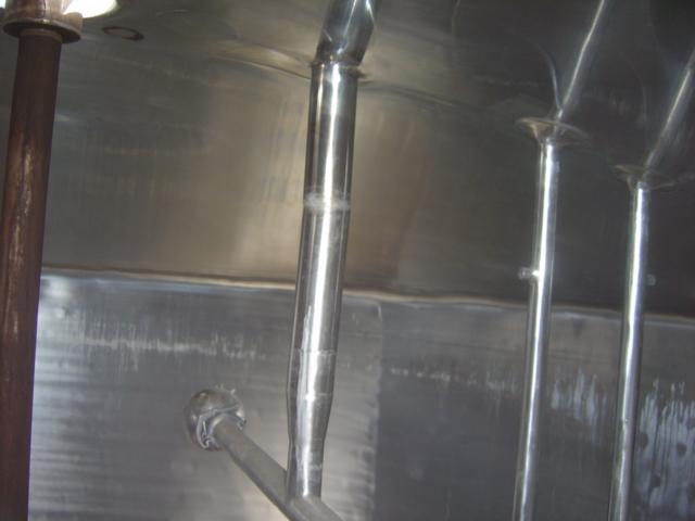 Usado 2000 GALLON PROCESSOR TANK. CHESTER-JENSEN SERIAL CJ6201DS