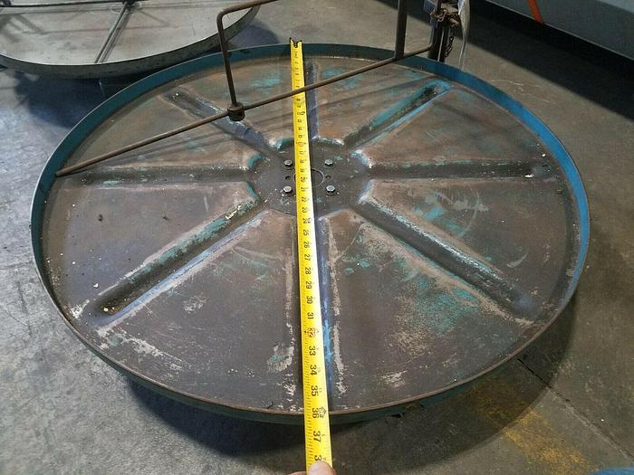 Used 36" Stock Reel Metal Material Strip Payoff Stamping C