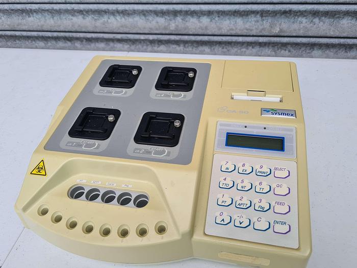 Used Sysmex CA-50 Automated blood coagulation analyzer