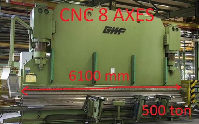Gebraucht PLOOIBANK MENGELE CNC 500 TON