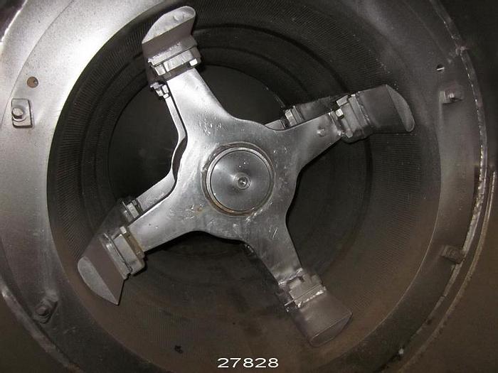 Used Beloit M-24 HD Beloit M-24 Hd Pressure Screen, 1.6 Mm Profiled Hole Basket, 4-Foil Rotor, 10" Inlet/Outlet, 6" Heavy Rejects, 8" Light Rejects #27828