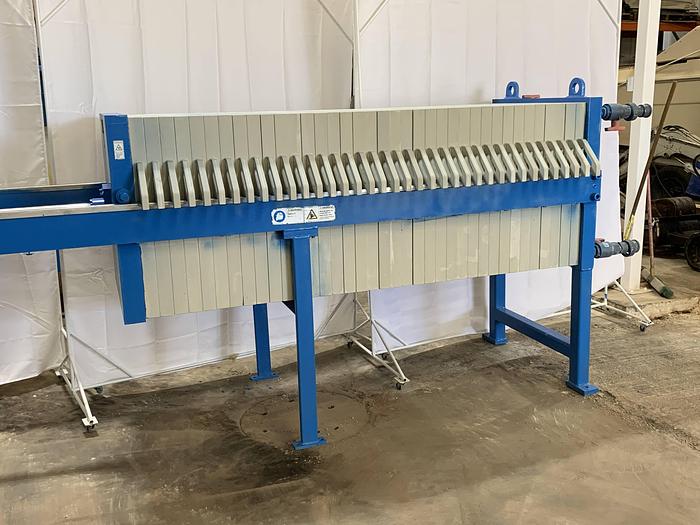 Used FP-52: Used 18 cu. ft. WTT Brand Filter Press