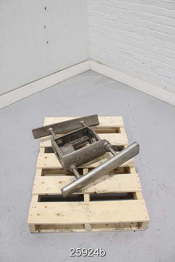 Used Black Clawson 24P Two Foil Rotor Cage, Stainless Steel, 24P #25924