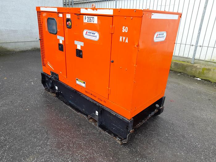 Used 2010 Cummins 55KVA