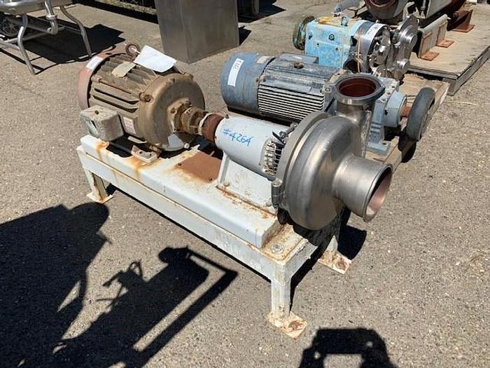 Used Tri-Clover 3" x 6" Centrifugal Pump