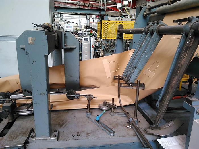 Used NEWLONG CARRIER BAG MACHINE; 150 BAGS/MIN