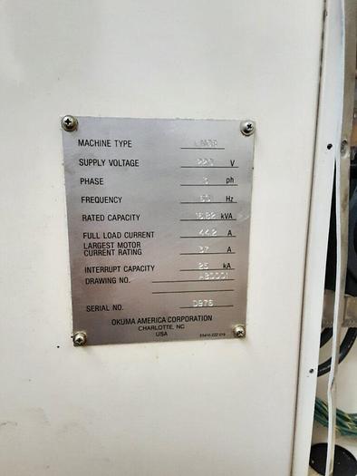 Used Okuma Cadet LNC-8