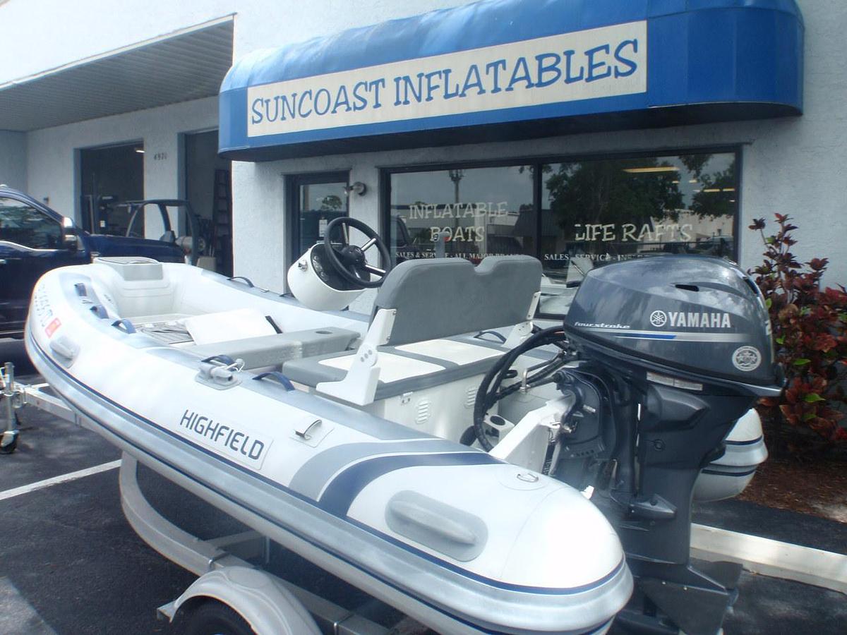 Used Highfield CL340 FCT Yamaha F25