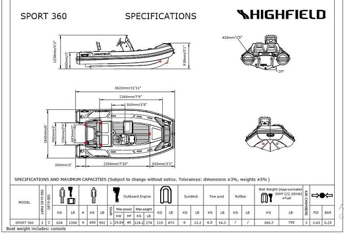 2026 Highfield Sport 360