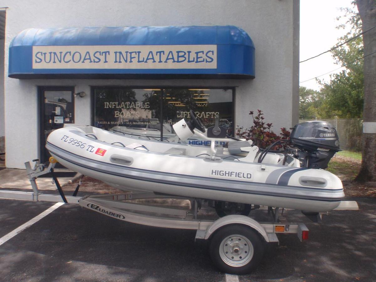 Used Highfield CL340 FCT Yamaha F25