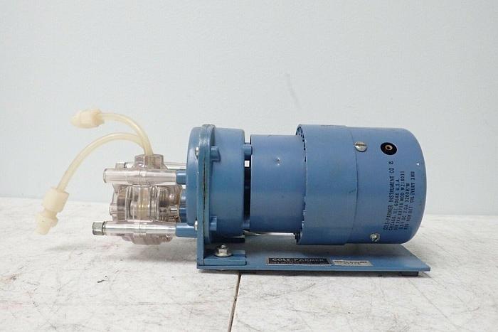 Used Cole Parmer WZ1R031 Pump with 7016 MasterFlex Peristaltic Pump Head