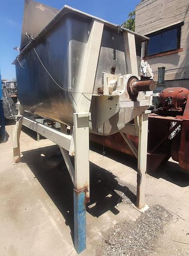 Used Mixer, Ribbon, 87 CF, S/st, Strong Scott #S742904
