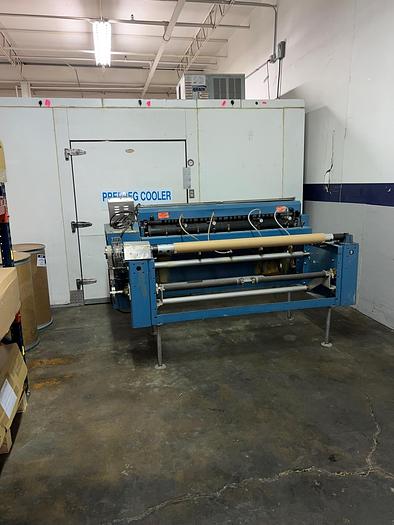 Used 60" ROSENTHAL SHEETER MODEL WA-S-5-HUBUBAAA-24 W/ SCORE SLITTING - PENDING SALE