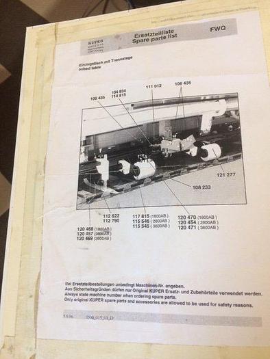 Used Kuper FW/Q 3600