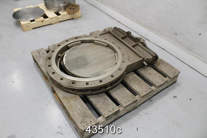 Used Dezurik 24" CF8M Valve Body, CF8M Gate and Seat #43510