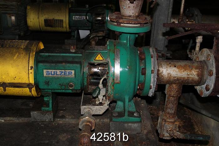 Used Sulzer APT 21-2b 4x2.5x8 Pump #42581