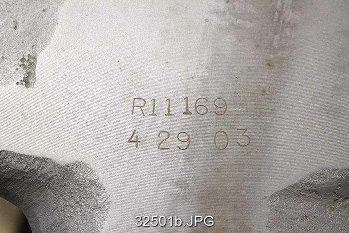 Unused Bird 50B Pressure Screen Multi Foil Rotor #32501