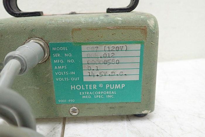 Used Holter Pump Model 907 120V with RP159 Charger
