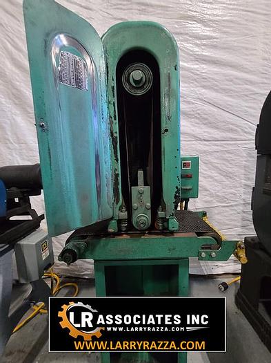 Used Timesaver Mini Belt Grinders 948 Precision Automated Sanding Metal Plastic Wood