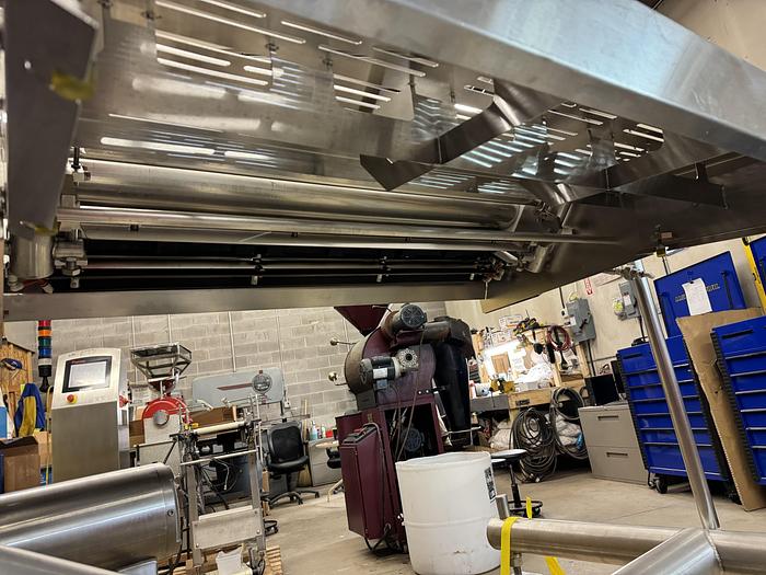 Used REISER VEMAG SCD Water Wheel Shredder Cutter Depositor