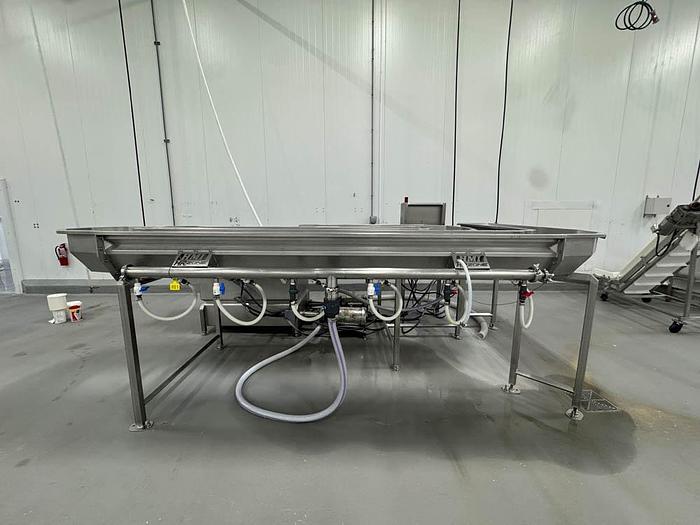 Used Heinzen Manufacturing International 2400 Open Flume Wash System